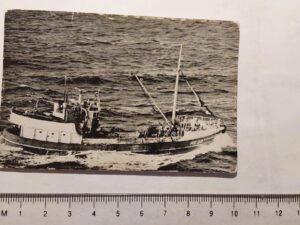 Iceland Vintage Ship Postcard - Card - Bjorn Jonsson RE 22