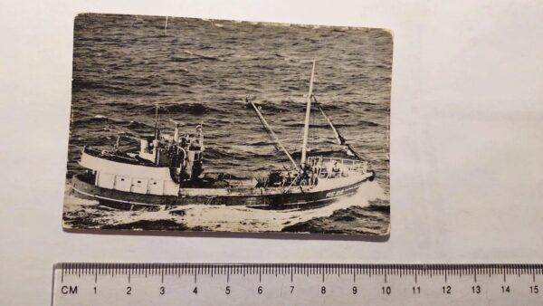 Iceland Vintage Ship Postcard - Card - Bjorn Jonsson RE 22