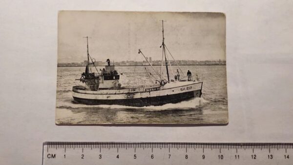 Iceland Vintage Ship Postcard - Card - Halldor Jonsson SH 217