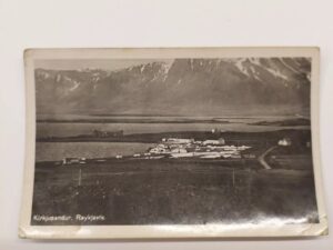 Iceland Vintage Photograph - Photo Print - Kirkjusandur Reykjavik -  8x5cm