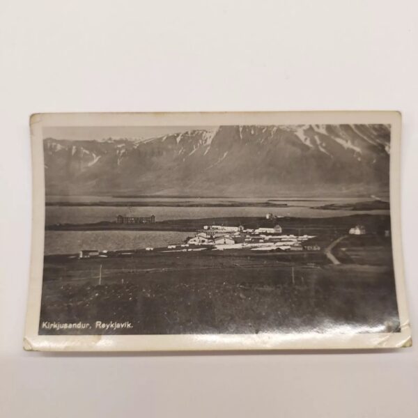 Iceland Vintage Photograph - Photo Print - Kirkjusandur Reykjavik -  8x5cm
