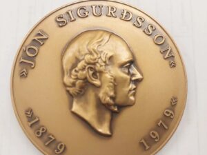 100th Anniv. of the birth of Jon Sigurdsson 1979 medal Iceland