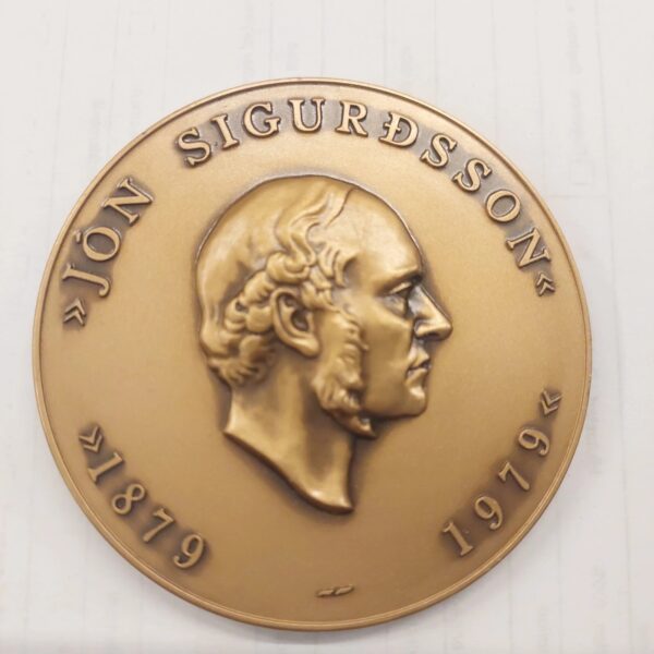 100th Anniv. of the birth of Jon Sigurdsson 1979 medal Iceland