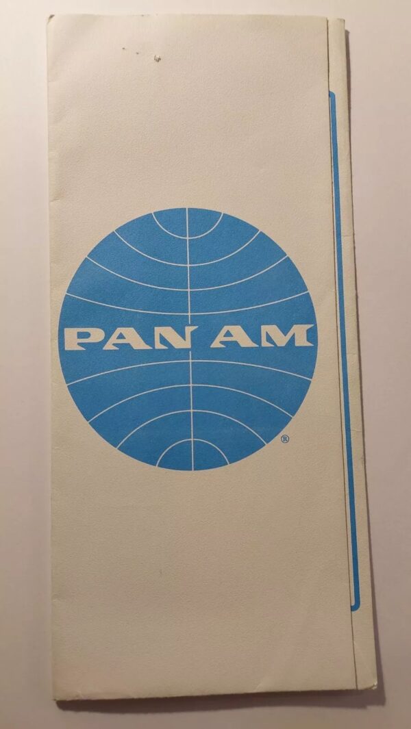PAN AM Ticket Jacket JFK - KEF Iceland