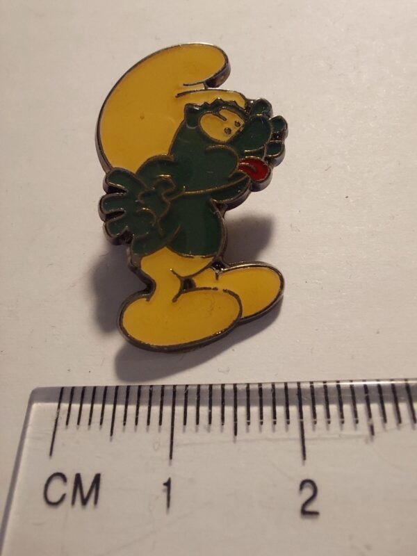 Smurfs Peyo Metal - Vintage Pin - Badge