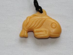 1995 Warner Bros WB Fish Necklace