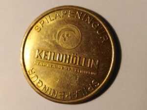 Iceland Keiluhöllin bowling token