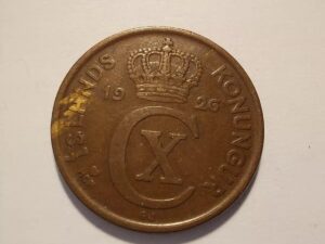 ICELAND 5 AURAR 1926 COIN