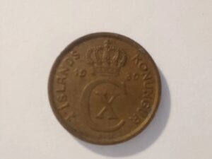 Iceland 1939 1 Eyrir Coin