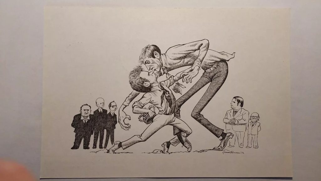 World chess championship 1972 - Bobby Fischer vs. Spassky large postcard Iceland