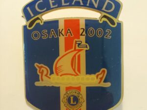 Iceland - Osaka - 2002 - MD-109 - Lions Club Pin