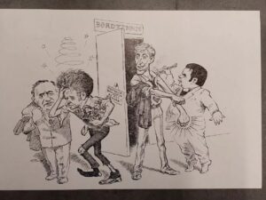 World chess championship 1972 - Bobby Fischer vs. Spassky large postcard Iceland