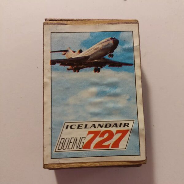 Iceland Vintage Matchbox - Icelandair - Boeing 727