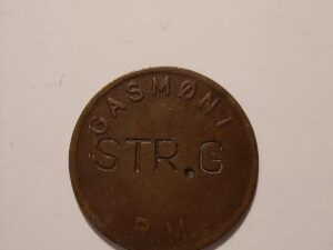 Gasmont STR.G - Denmark Vintage Token