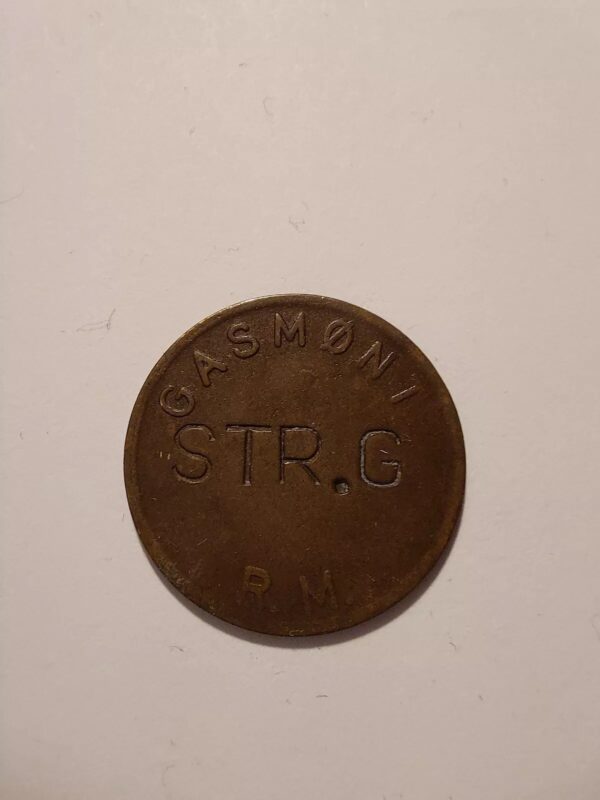 Gasmont STR.G - Denmark Vintage Token