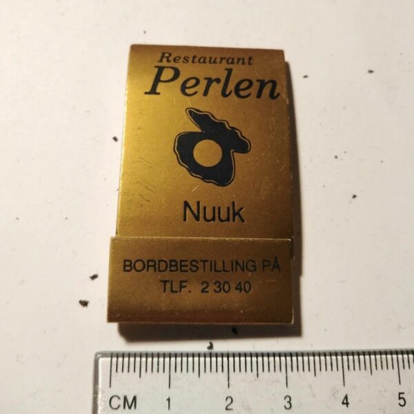 Restaurant Perlen Nuuk toothpick holder