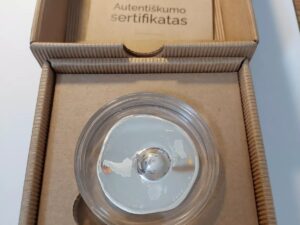 Lithuania 2022 Silver Coin 10 Euro NO PLANET B With Original Box