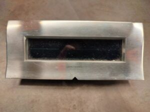 Georg Jensen Denmark Wave Series Digital Alarm Clock