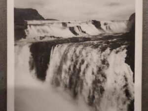 Iceland Vintage Photograph - Photo Print - Gullfoss - 8x5cm