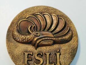 Vintage FSLI 1978 Felag Starfsmanna Landsbanka Islands Iceland Medal