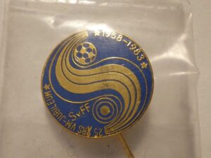 Swedish Football Association Svenska Fotbollförbundet - SvFF 25 Years Pin
