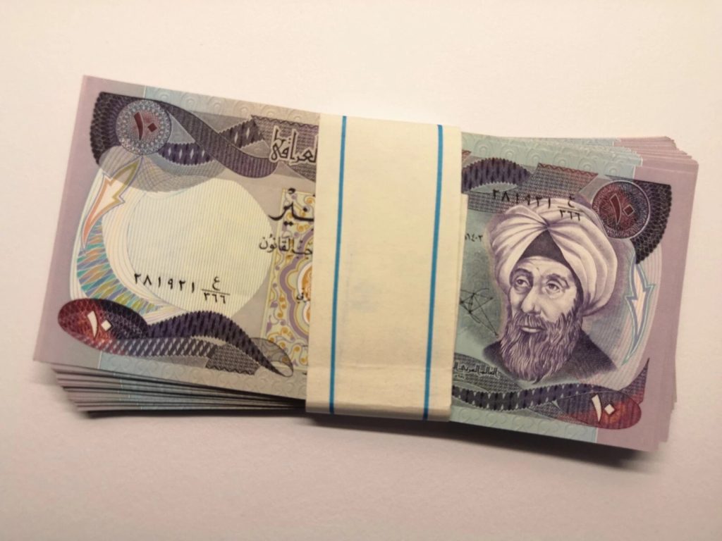 Iraq, 10 Dinars, 1982, UNC, Bundle Of 75 Banknotes