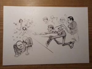 World chess championship 1972 - Bobby Fischer vs. Spassky large postcard Iceland