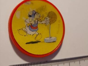 Donald Duck 3D Hologram Vintage Pin - Badge