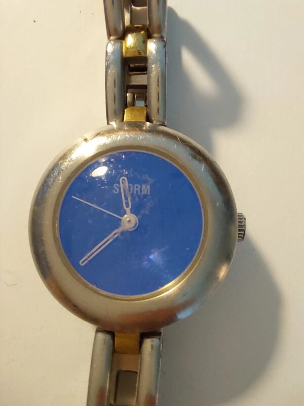 Storm Piazo Blue Dial Women Watch RARE!