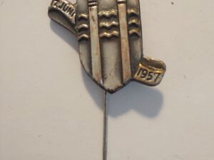 1957 17 Juni - June 17th - Vintage Pin Iceland