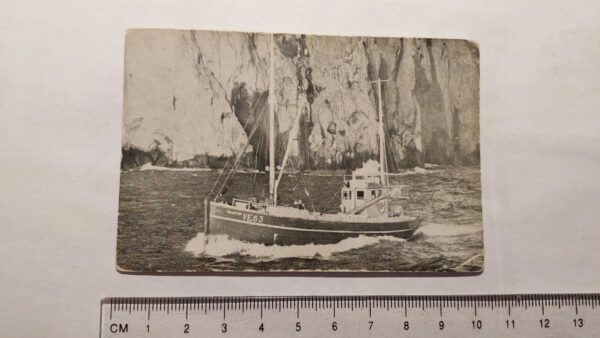 Iceland Vintage Ship Postcard - Card - Isleifur VE 63