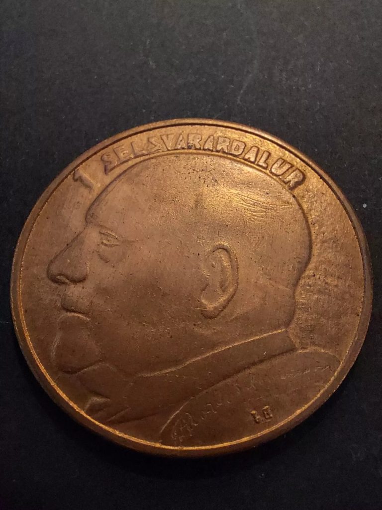 Iceland 1 Selsvarardalur token Stóru Selsvör