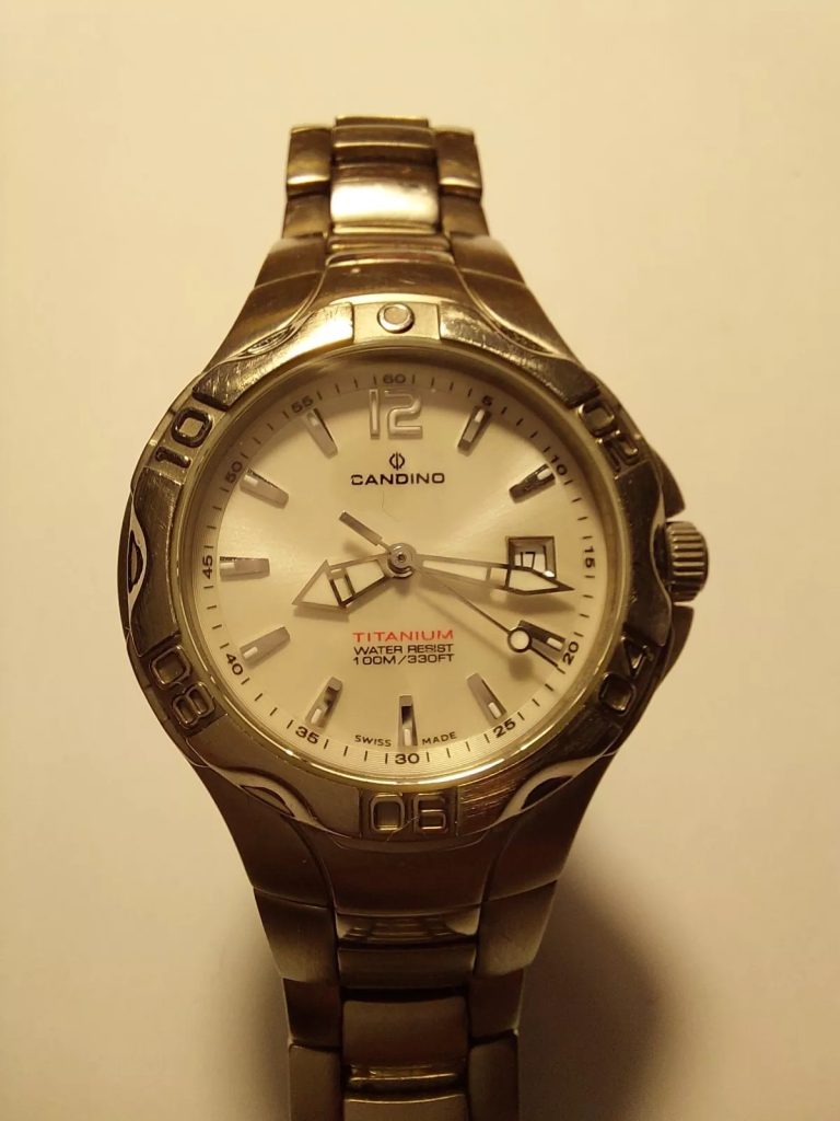 Candino titanium ladies watch Swiss made