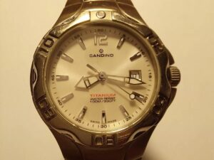 Candino titanium ladies watch Swiss made