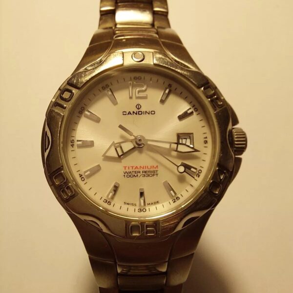 Candino titanium ladies watch Swiss made