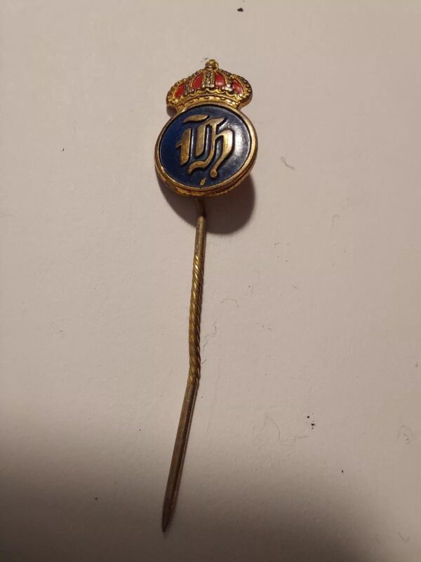 Vintage Husqvarna Swedish Motorcycle Pin - Badge Sweden