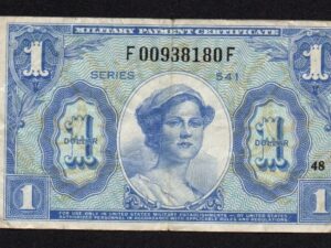 U.S. - Series 541 One Dollar Military Payment Certificate
