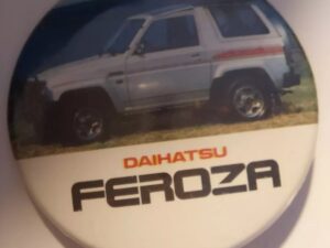 Daihatsu Feroza Vintage Pin - Badge