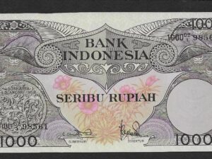 Indonesia 1000 Rupiah 1959 UNC