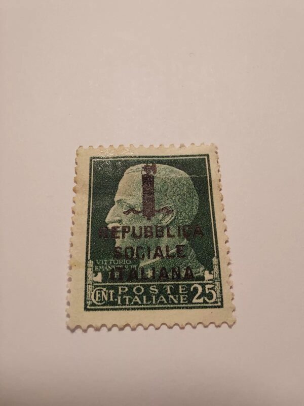 1929 ITALY 25 CENT - FASCE - STAMP