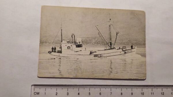 Iceland Vintage Ship Postcard - Card - Hrafn Sveinbjarnarson GK 255