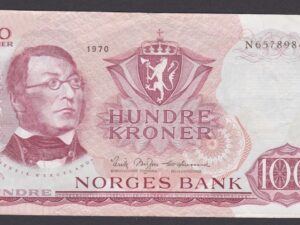 Norway - 100 Kroner 1970 Banknote