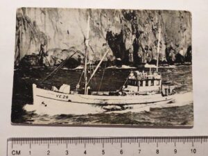 Iceland Vintage Ship Postcard - Card - Thorunn VE 28