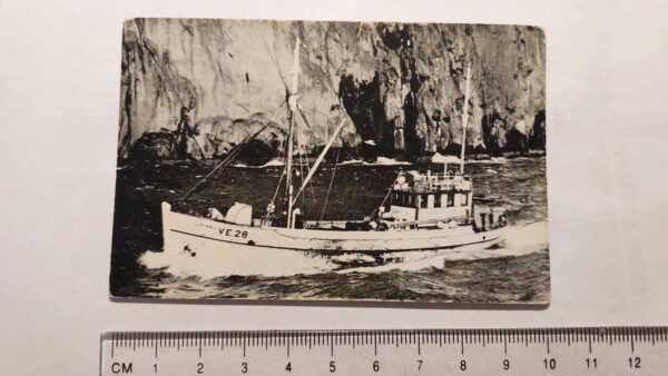 Iceland Vintage Ship Postcard - Card - Thorunn VE 28