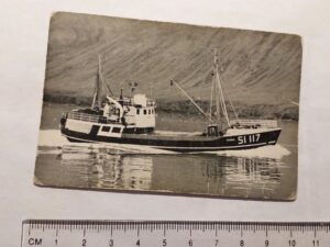Iceland Vintage Ship Card - Card - Anna SI 117