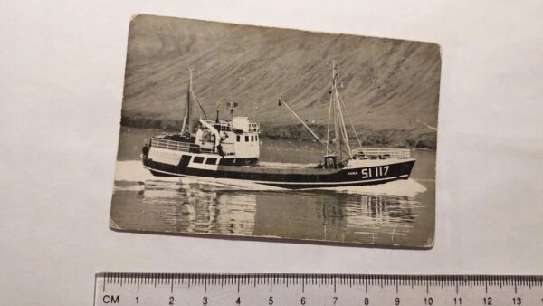 Iceland Vintage Ship Card - Card - Anna SI 117