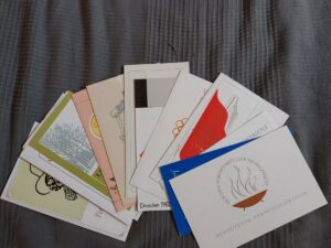 16 Germany Stamps Pages - Booklets With Stamps FDC - Around 1970 - 1990 Years