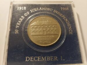 Iceland - 50 Kronur 1968 Coin