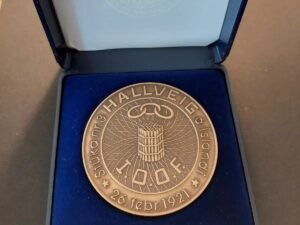 IOOF Iceland 1921 medal