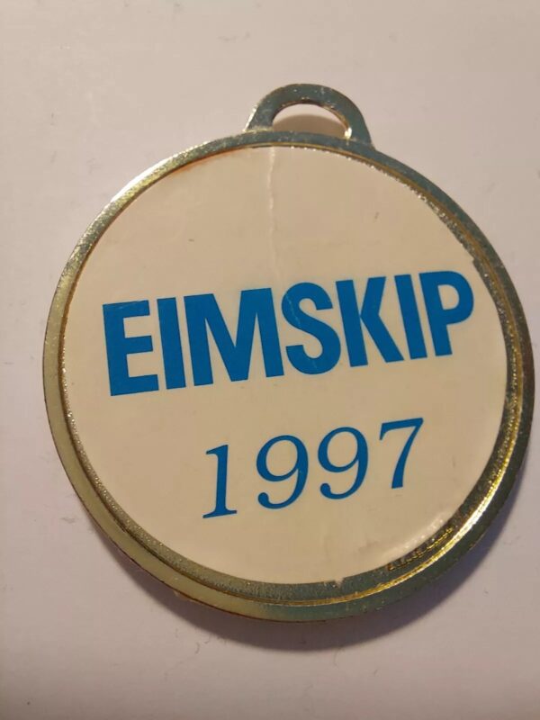 Iceland Kopavogs Sund Eimskip 1997 Vintage Medal